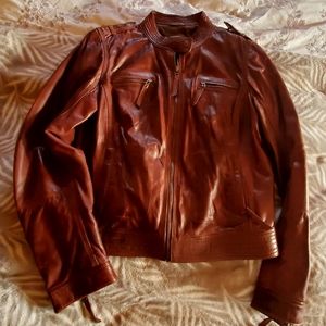 Danier leather moto style jacket
